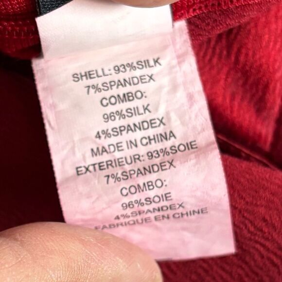 Diane Von Furstenberg Valetta Red Silk Blend Mini Dress One Shoulder Size 2 - Picture 13 of 16